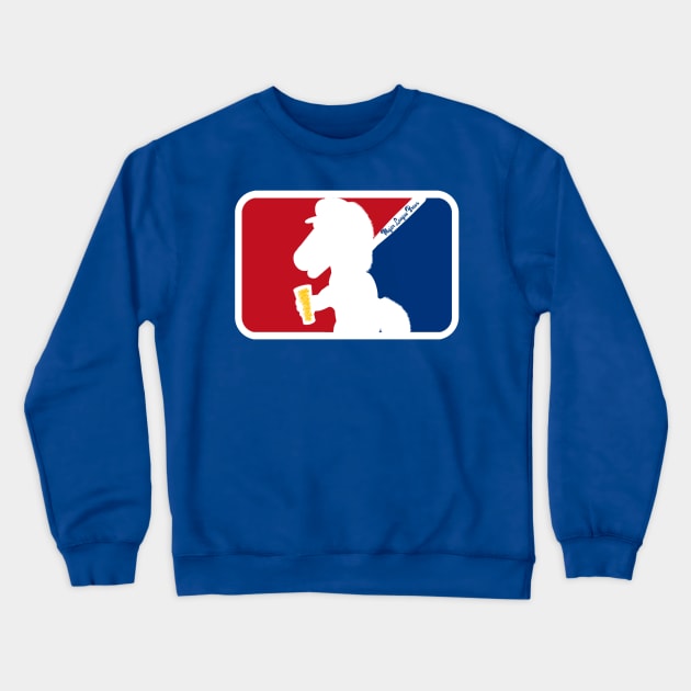 Rangers Captain Mascot Major League Brews Crewneck Sweatshirt by Major League Brews 